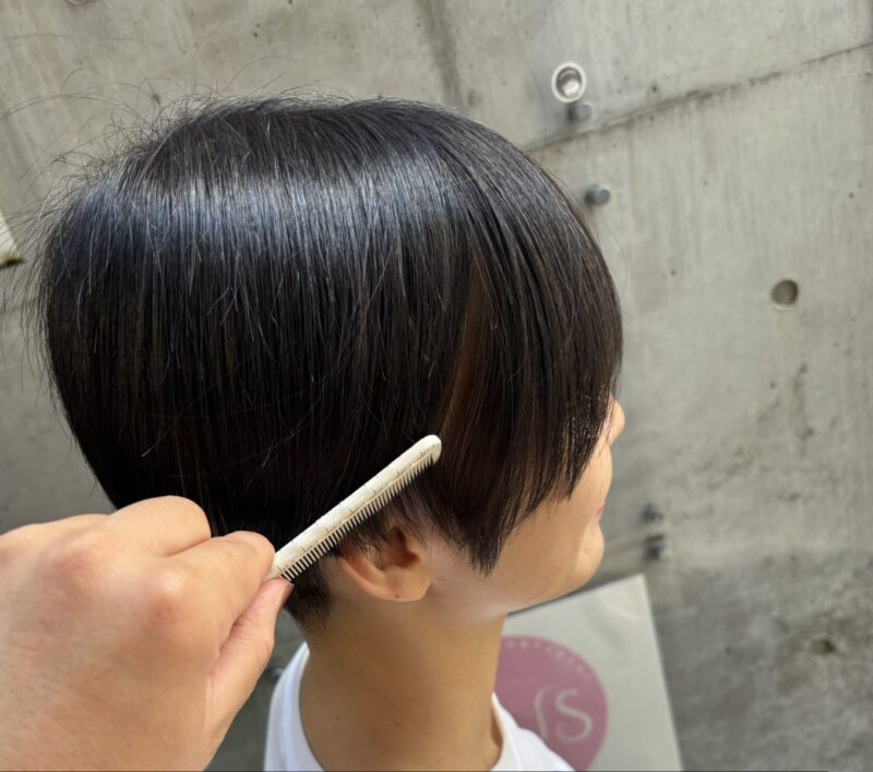 隠れるインナーカラー