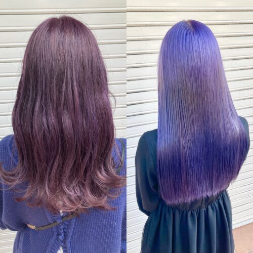 紫カラー
