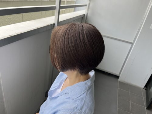 明るい白髪染め