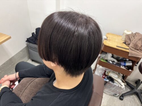 メンズの縮毛矯正とヘアカラー