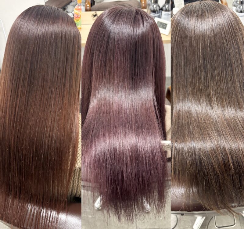 ブリーチなしカラー